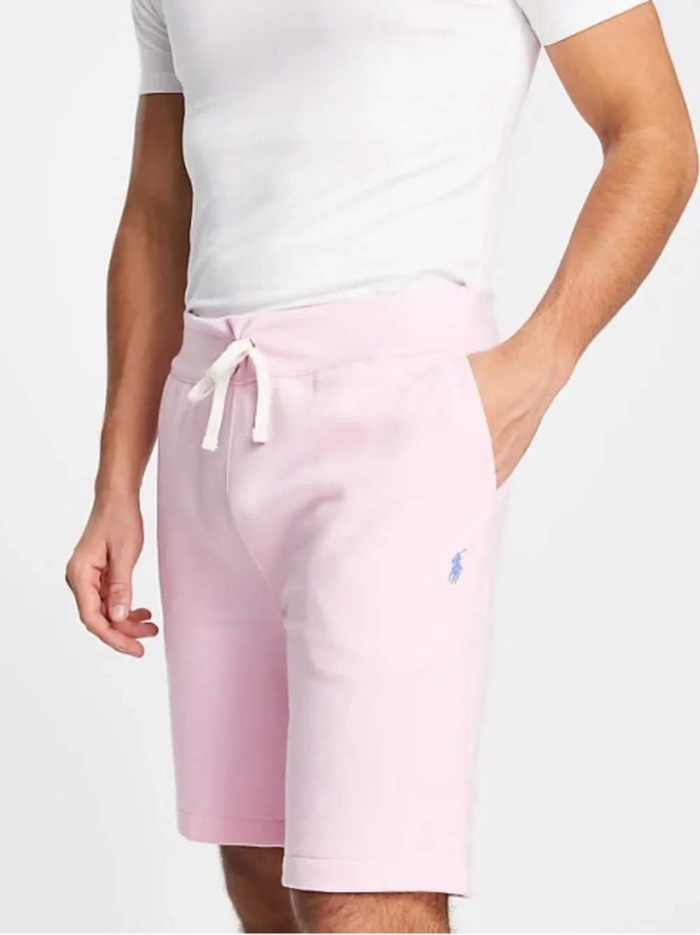 Polo by Ralph Lauren Light Pink Men's Drawstring Athletic Shorts XL